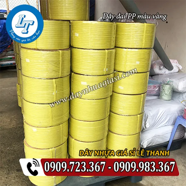 DÂY ĐAI PP MÀU VÀNG