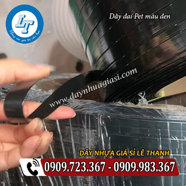 DÂY ĐAI PET MÀU ĐEN