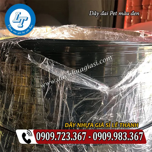 DÂY ĐAI PET MÀU ĐEN