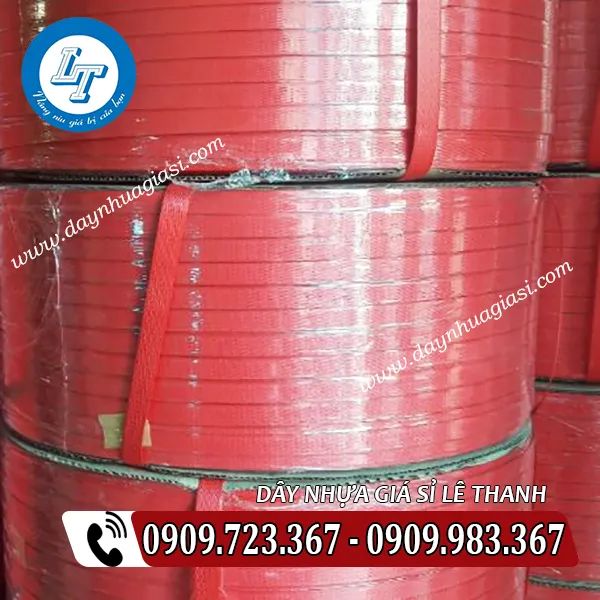 DÂY ĐAI PP MÀU ĐỎ