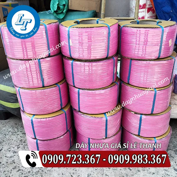 DÂY ĐAI PP MÀU HỒNG