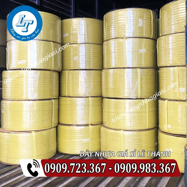 DÂY ĐAI PP MÀU VÀNG