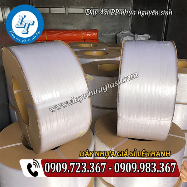 DÂY ĐAI PP NHỰA NGUYÊN SINH