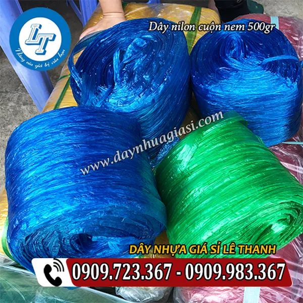 DÂY NILON CUỘN NEM 500GR