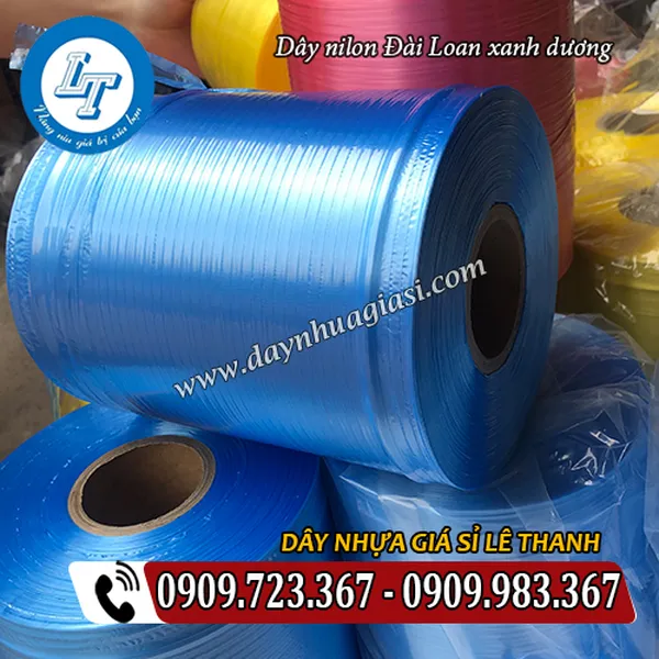 DÂY NILON ĐÀI LOAN MÀU XANH DƯƠNG