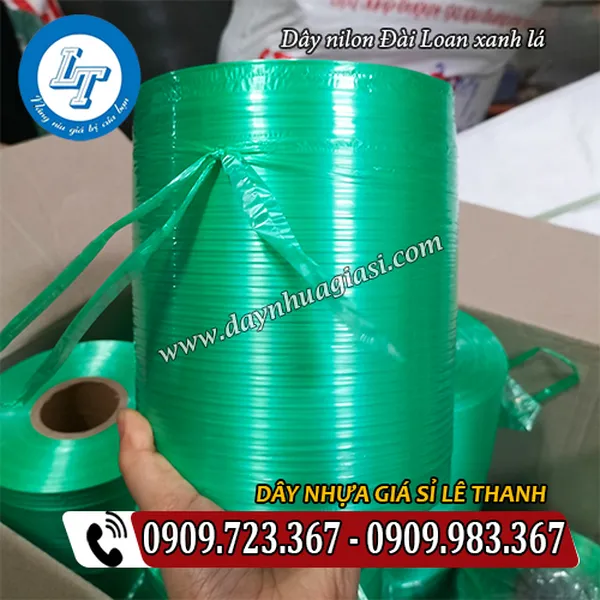 DÂY NILON ĐÀI LOAN MÀU XANH LÁ