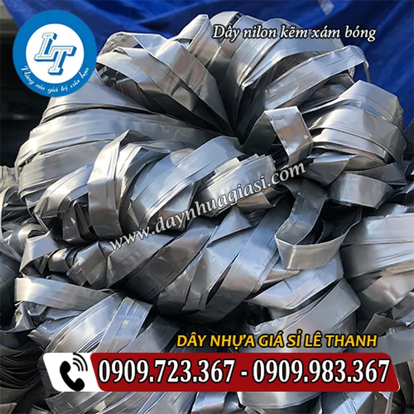 DÂY NILON KẼM XÁM BÓNG