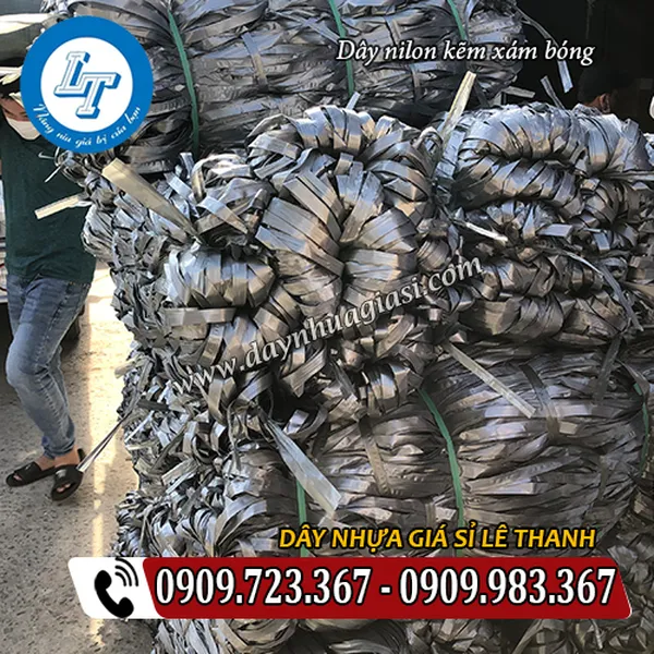 DÂY NILON KẼM XÁM BÓNG