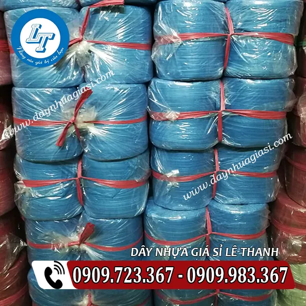 DÂY NILON ỐNG MÀU XANH DƯƠNG