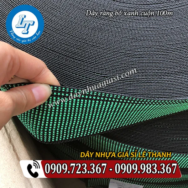 DÂY RÀNG BỐ XANH CUỘN 100M