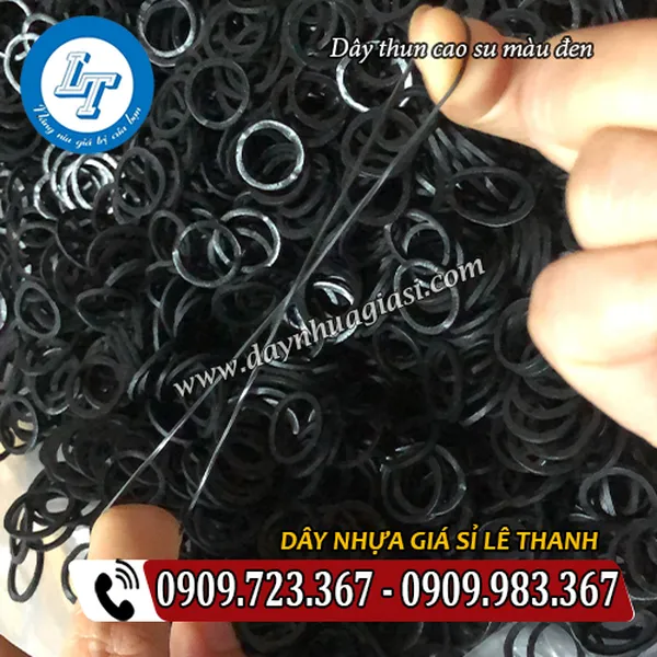 DÂY THUN MÀU ĐEN