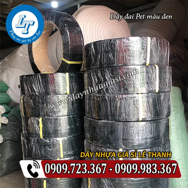 DÂY ĐAI PET MÀU ĐEN