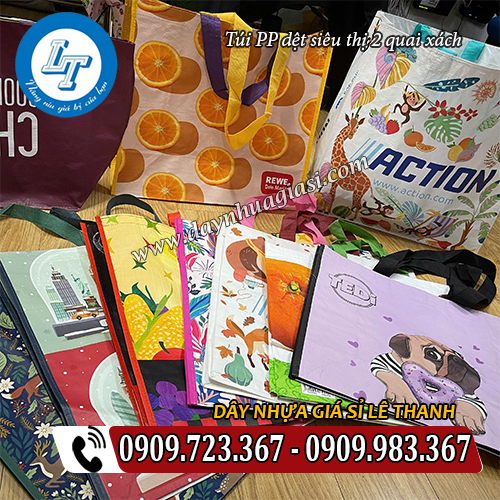 túi pp dệt siêu thị nhiều mẫu đẹp bắt mắt túi pp dệt siêu thị nhiều mẫu đẹp bắt mắt