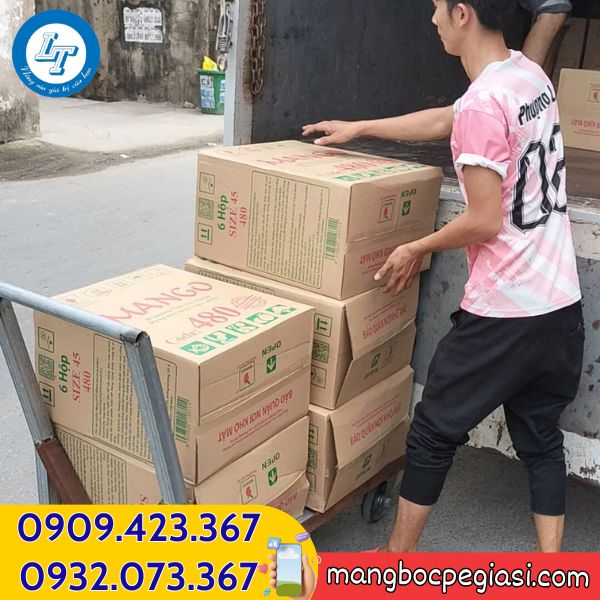 Giao hàng Màng bọc thực phẩm 680 giá sỉ