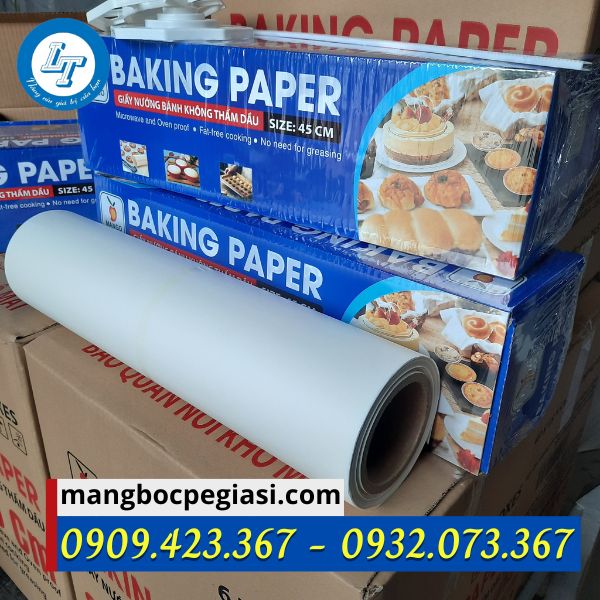 Giấy nến nướng bánh cuộn lớn Giấy nến nướng bánh cuộn lớn