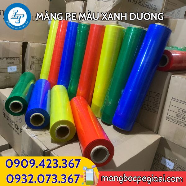 Màng PE nhiều màu 50cm Màng PE màu 50cm