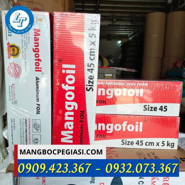 Giấy bạc nướng cuộn lớn Giấy bạc nướng cuộn lớn