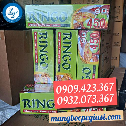 Màng bọc thực phẩm ringo 45cmx450m Màng bọc thực phẩm ringo 45cmx450m