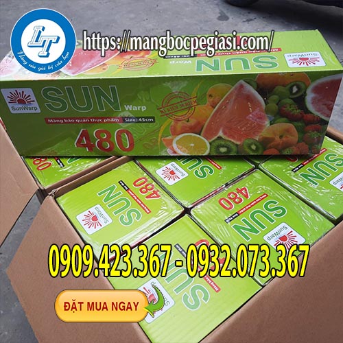 Màng bọc thực phẩm cuộn lớn thừng 6 cuộn Màng bọc thực phẩm cuộn lớn thừng 6 cuộn