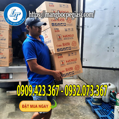 Màng nhôm bọc thực phẩm giao hàng Màng nhôm bọc thực phẩm giao hàng