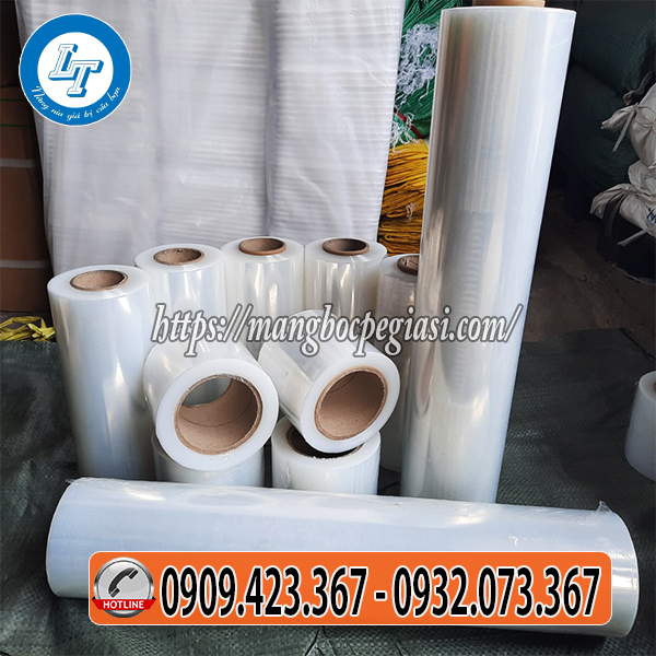 Màng pe bọc Pallet nhiều kích cỡ Màng pe bọc Pallet nhiều kích cỡ