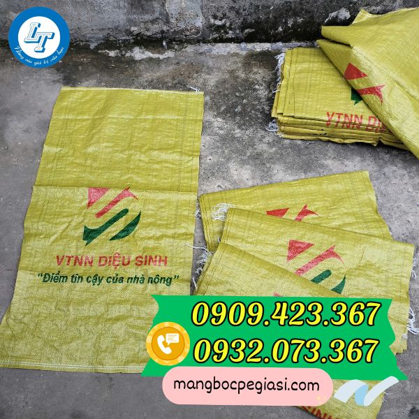 Bao tải in logo theo yêu cầu Bao tải đóng hàng giá sỉ