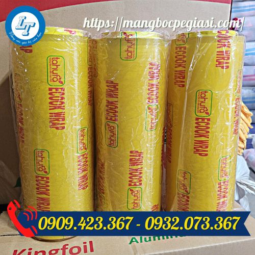 Màng bọc thực phẩm cuộn lớn không hộp Màng bọc thực phẩm cuộn lớn không hộp