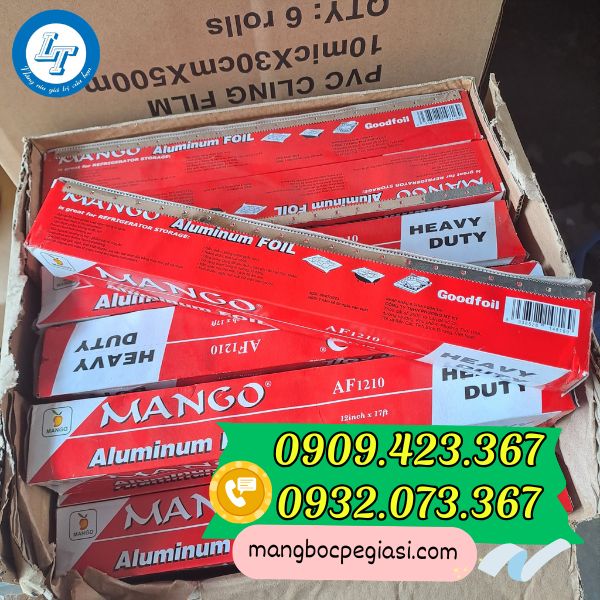 Giấy bạc nướng cuộn nhỏ Giấy bạc nướng cuộn nhỏ