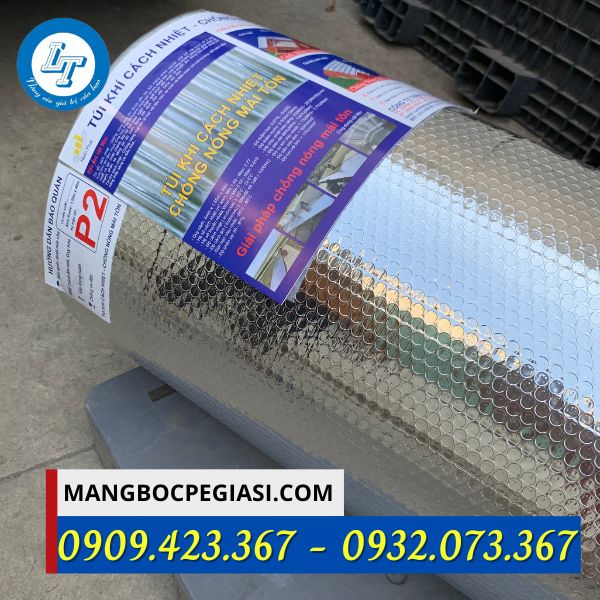 Túi khí cách nhiệt P2 4mmx1m55x40m Túi khí cách nhiệt P2 4mmx1m55x40m