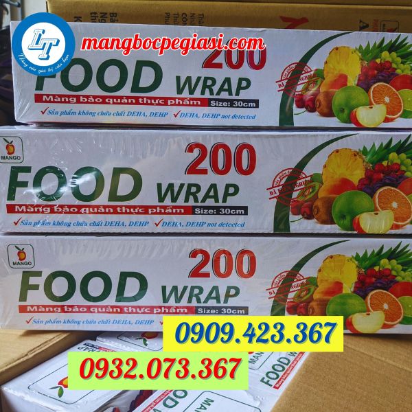 màng bọc bảo quản thực phẩm 200 màng bọc bảo quản thực phẩm 200