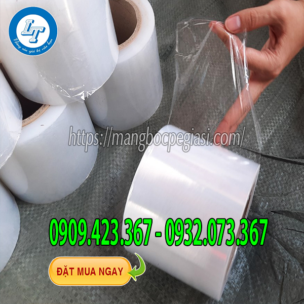 Màng pe màu trắng 10cm Màng pe màu trắng 10cm