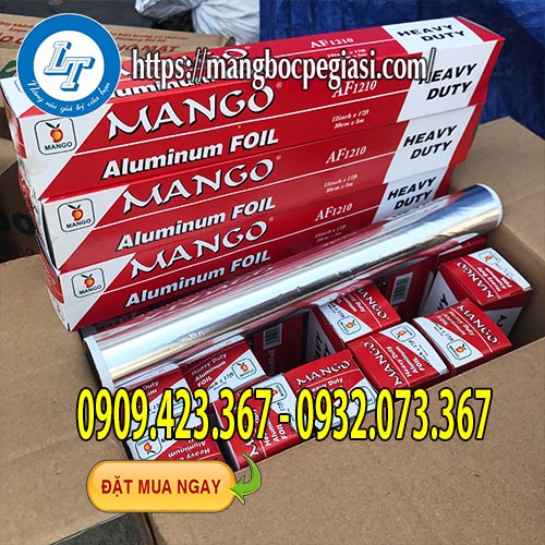 Giấy bạc nướng cuộn nhỏ Giấy bạc nướng cuộn nhỏ