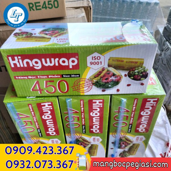 Kho sỉ màng bọc King wrap 450 Kho sỉ màng bọc King wrap 450