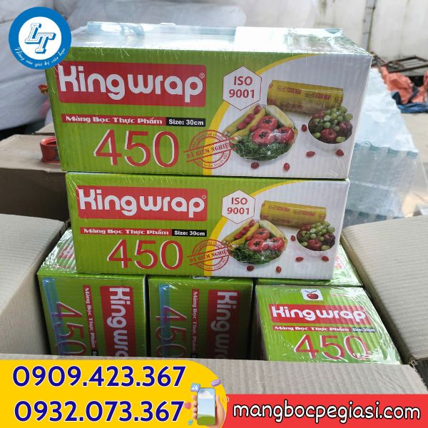 Màng bọc thực phẩm King wrap 450 Màng bọc thực phẩm King wrap 450