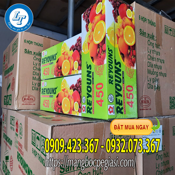 Màng bọc thực phẩm 450 giá sỉ Màng bọc thực phẩm 450 giá sỉ