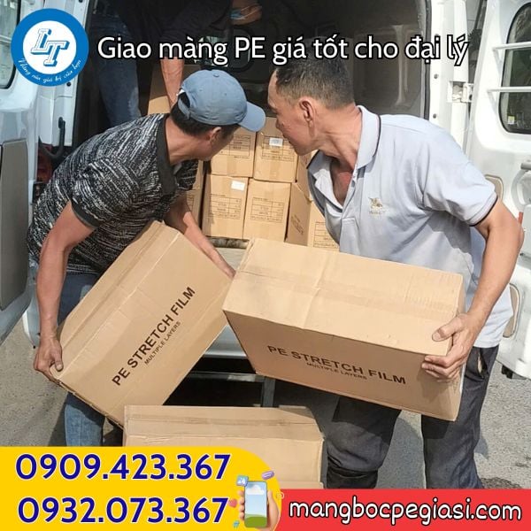 Màng PE đen bọc hàng kín đáo Màng PE đen bọc hàng kín đáo