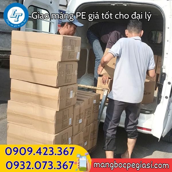 Màng PE đen giao hàng nhanh chóng Màng PE đen bọc hàng kín đáo