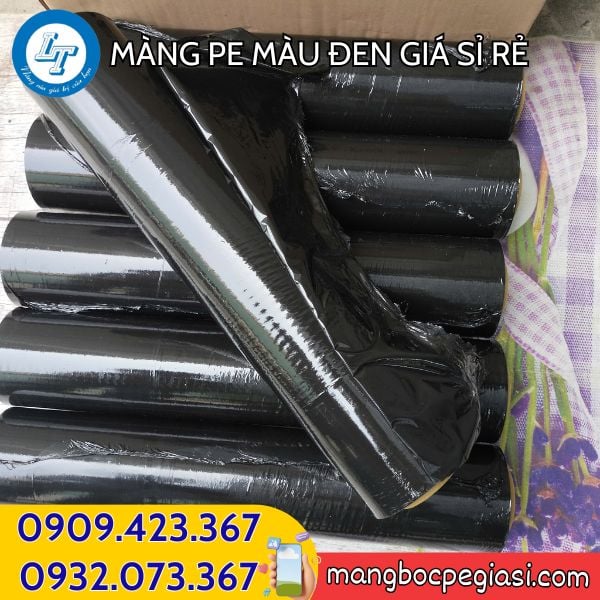 Màng PE đen 50cm Màng PE đen 50cm