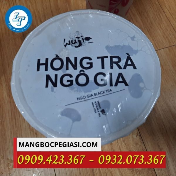 Màng ép ly trà sữa in logo Màng ép ly trà sữa in logo