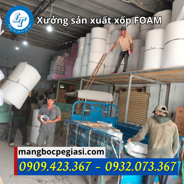 Kho sỉ xốp foam Kho sỉ xốp foam