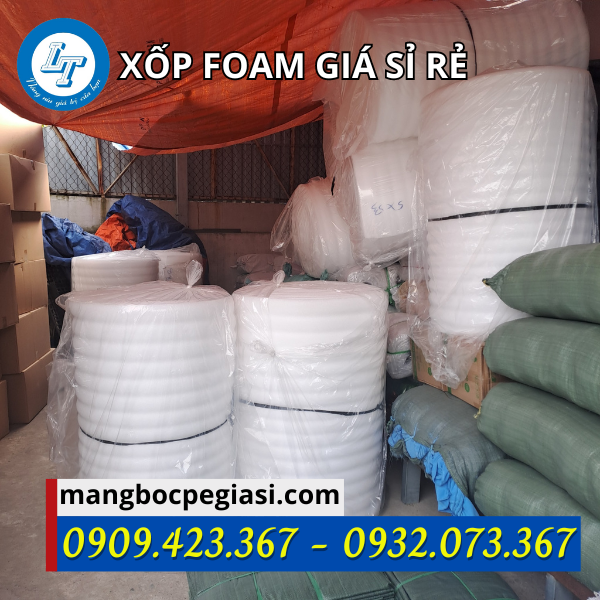 Xốp foam bọc hàng giá rẻ Xốp foam bọc hàng