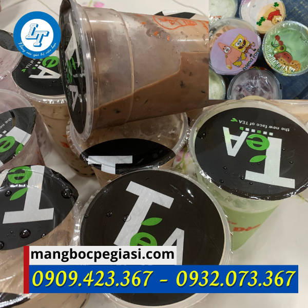 Màng ép ly đựng trà sữa Màng ép ly đựng trà sữa