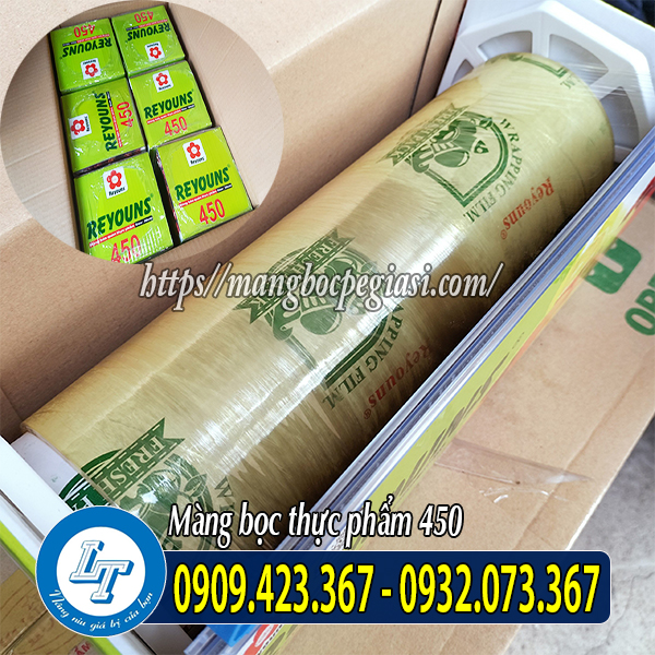 Màng bọc thực phẩm 450 giá sỉ Màng bọc thực phẩm 450 giá sỉ