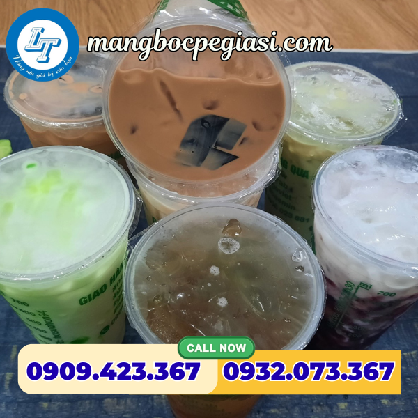 Màng ép ly trà sữa loại trơn Màng ép ly trà sữa loại trơn