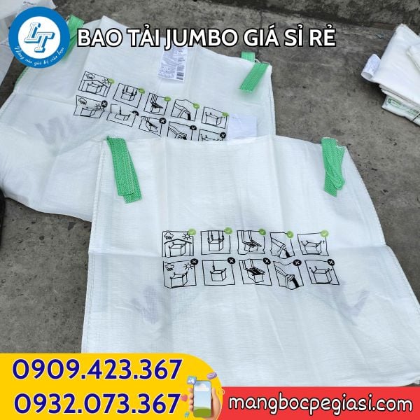 Bao jumbo có quai cẩu tiện lợi Bao jumbo có quai cẩu tiện lợi