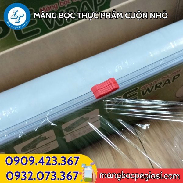 Màng bọc thực phẩm PE Màng bọc thực phẩm cuộn nhỏ