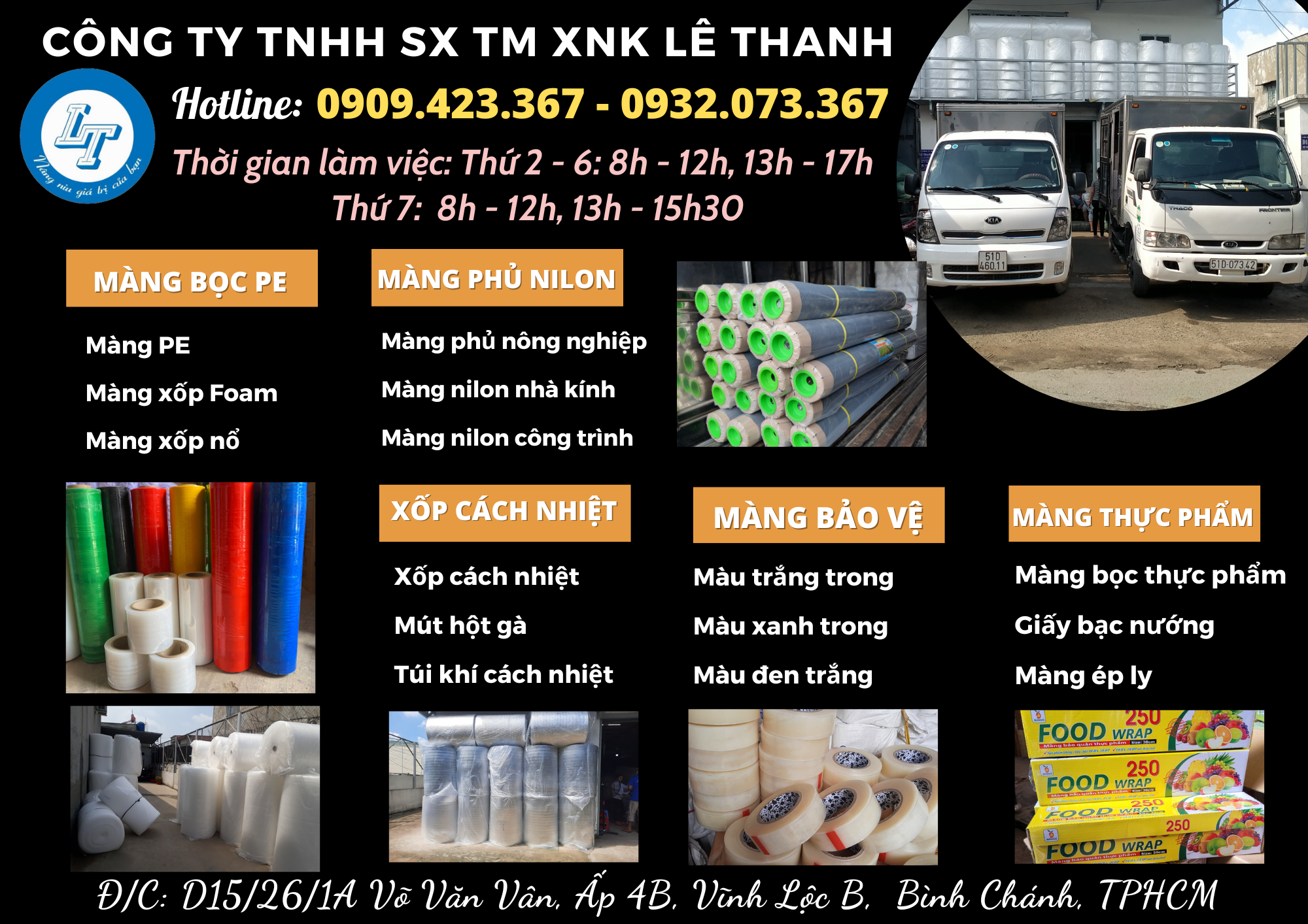 danh sách sản phẩm