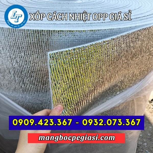 Xốp cách nhiệt opp không keo gián Xốp cách nhiệt opp không keo gián