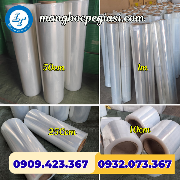 Màng PE màu trắng nhiều kích cỡ Màng PE màu trắng nhiều kích cỡ