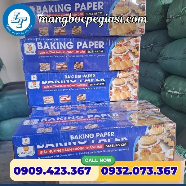 Giấy nến nướng bánh Giấy nến nướng bánh